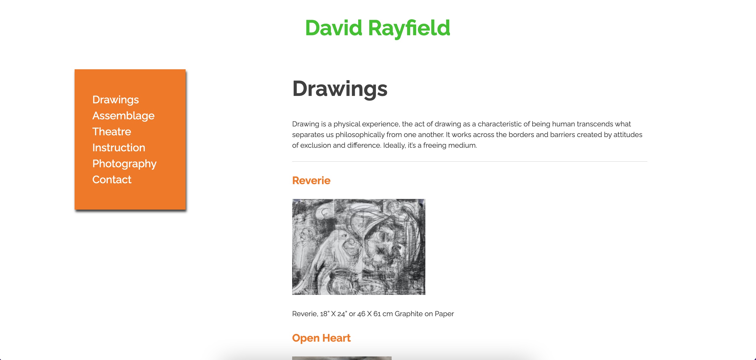david's drawings page
